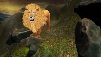 Real Angry Lion attack Free imagem de tela 3