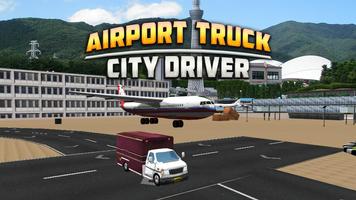 Airport Truck City Driver Affiche