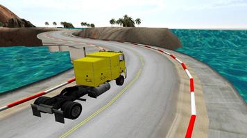 Traffic Truck Racing poster