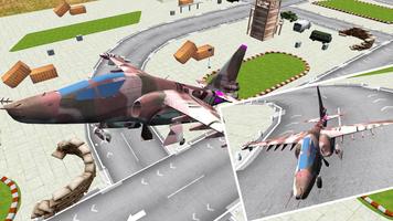 3D Flight F-16 Simulator Cartaz