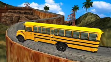 Hill School Bus الملصق