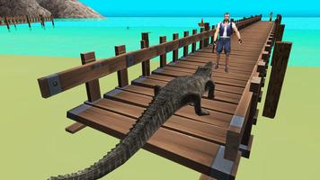 Hungry Crocodile Attack الملصق