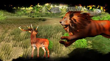 Safari Lion Simulator Free imagem de tela 2
