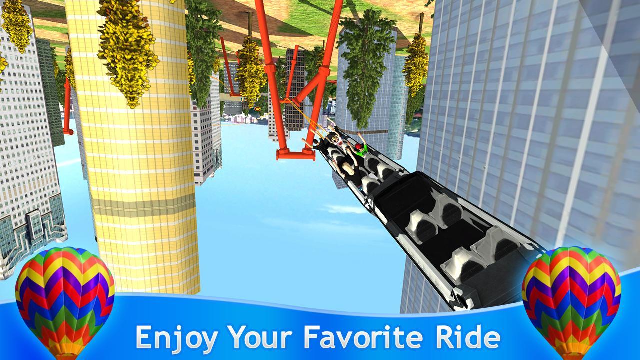 Roller Coaster Games 2018 Theme Park For Android Apk Download - roblox us railroad crossings in theme park