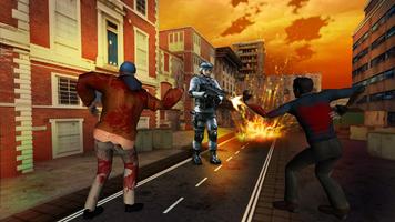 Zombie Terror War 3D Affiche