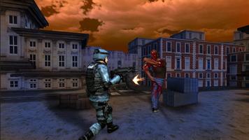 Zombie Terror War 3D capture d'écran 2