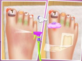 Toe Nail Doctor Salon Affiche