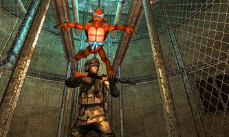 Turtle Hero Prison Escape 2018 : Zombie Ninja War screenshot 3