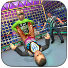 Kids Wrestling Revolution 3D: Cage Fight wrestler icône