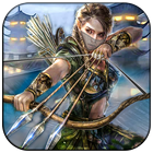 Superhero Ninja Girl Arashi : Kungfu Saga Archery иконка