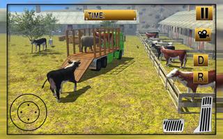 Farming Animal Transport Drive پوسٹر