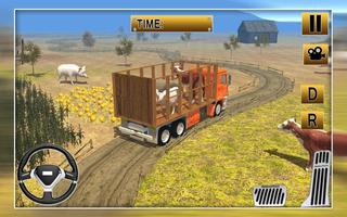 Farming Animal Transport Drive capture d'écran 1