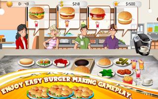 cuisine fièvre hamburger cafe capture d'écran 1