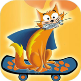 Super Gato and Skate أيقونة