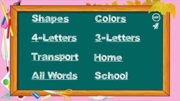 Spell With Me2 Spelling Game تصوير الشاشة 1