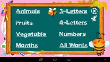 Spell With Me1 Spelling Game постер