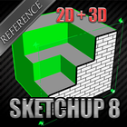 Sketchup 8 for beginner آئیکن