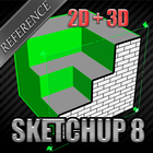 آیکون‌ Sketchup 8 for beginner