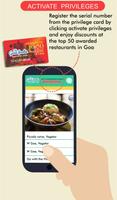 The Goan Foodie Privilege Card poster