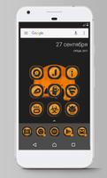 Icon Pack - dark orange 海報