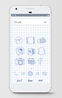 Hand drawn - Icon Pack Theme with 9025+ icons ảnh chụp màn hình 3