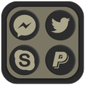 Shadowy Oreo Icon Pack