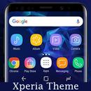 Galaxy S9 blue | Xperia™ Theme APK