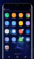 Galaxy S9 blue | Xperia™ Theme ภาพหน้าจอ 1