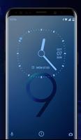 Galaxy S9 blue | Xperia™ Theme ภาพหน้าจอ 2