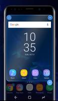 Galaxy S9 blue | Xperia™ Theme capture d'écran 3