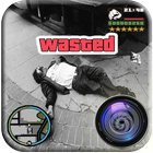 Wasted Photo Editor: Gangster Sticker icône