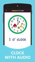 Weekdays Months Clock for Kids capture d'écran 2