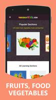 Fruits and Vegetables for Kids Poster