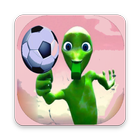The Green Alien Football Dance icône