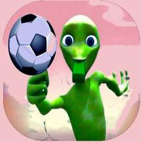 The Green Alien Football Dance capture d'écran 1