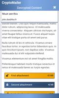 CryptoMailer capture d'écran 1