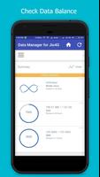 Data Manager for Jio :Check Jio Data Balance,Usage Poster