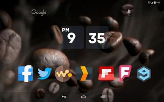 Coffee Rain Live Wallpaper capture d'écran 3