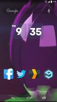 Loto púrpura metálico  Live WP captura de pantalla 2