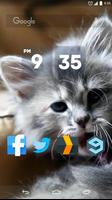 Sweet Kitten Live Wallpaper screenshot 1