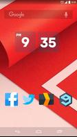 Red Style Live Wallpaper Affiche