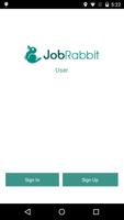 The JobRabbit Customer Plakat