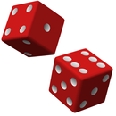 Two dice - throwing for a boar APK