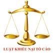 LUẬT KHIẾU NẠI TỐ CÁO