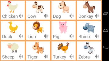 Toddlers Animals Sounds Affiche