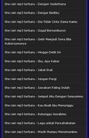 the rain mp3 terbaru स्क्रीनशॉट 2