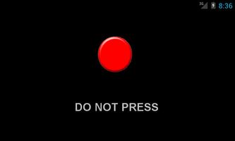 Do not press the Red Button poster