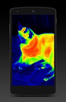 Thermal Night Vision Camera Simulation Flashlight capture d'écran 2