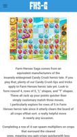 Guide For Farm Heroes Saga تصوير الشاشة 3