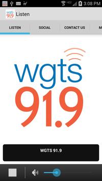 WGTS 91.9 poster